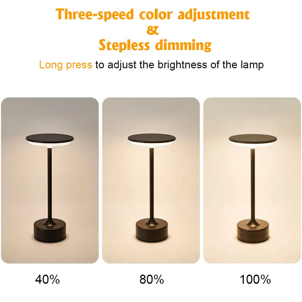 LED Touch Portable Rechargeable Night Lamp