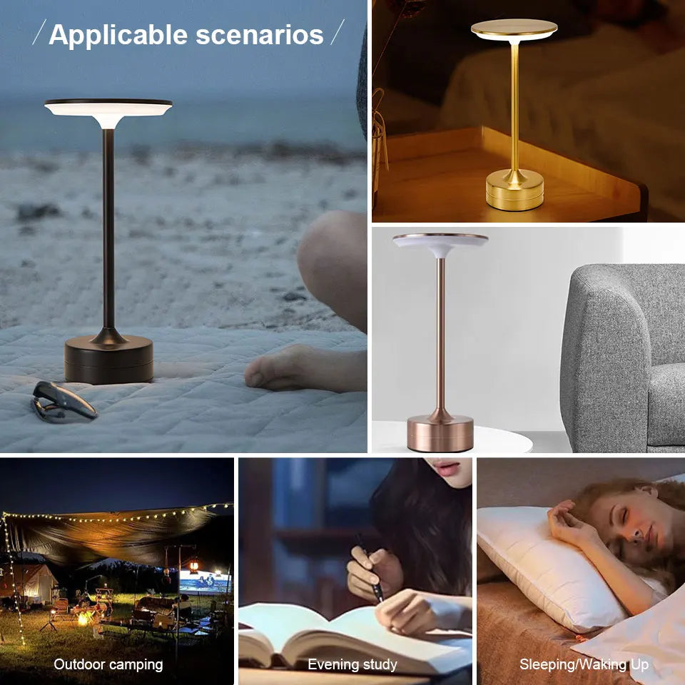 LED Touch Portable Rechargeable Night Lamp