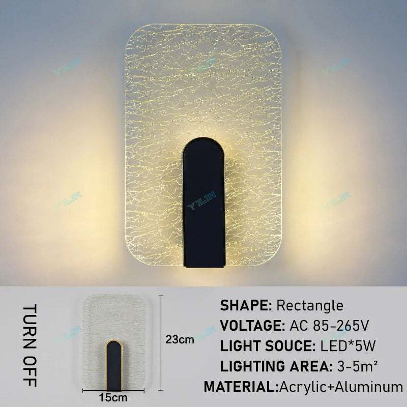 Modern Acrylic Nordic LED Wall Lamp
