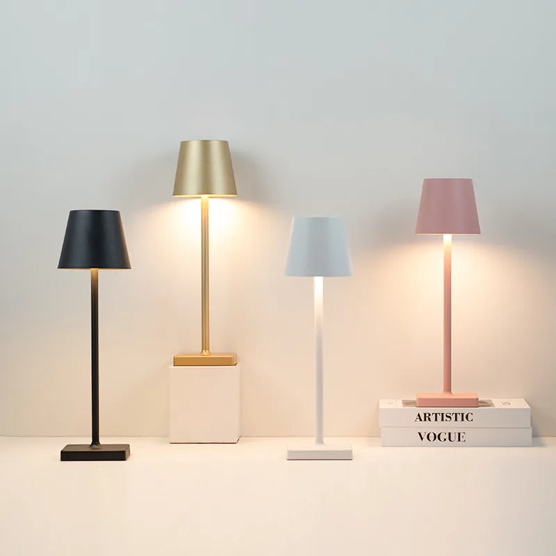 Wireless Touch Rechargeable LED Table Lamp