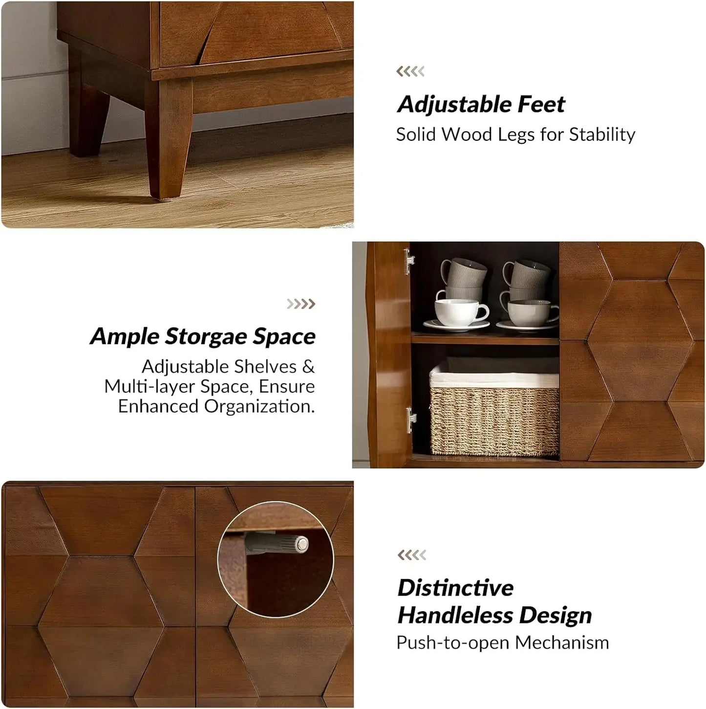Contemporary storage cabinet