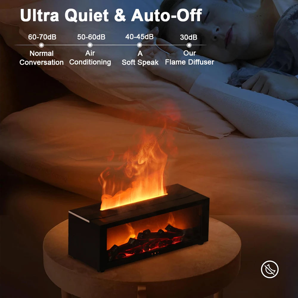 Flame LED Essential Oil Diffuser