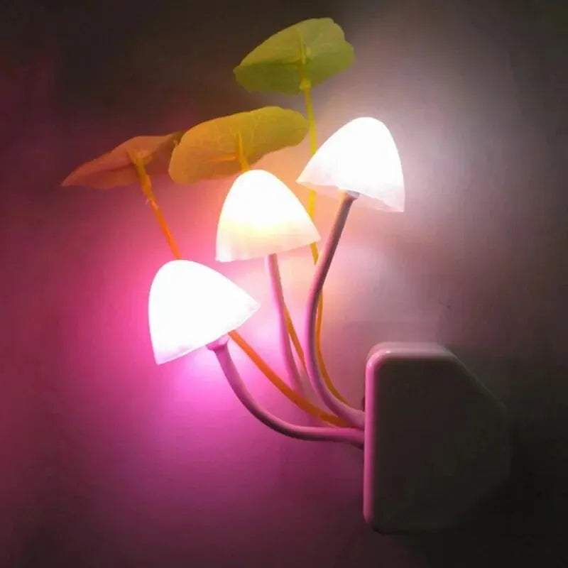 Mushroom LED Color-Changing Night Light