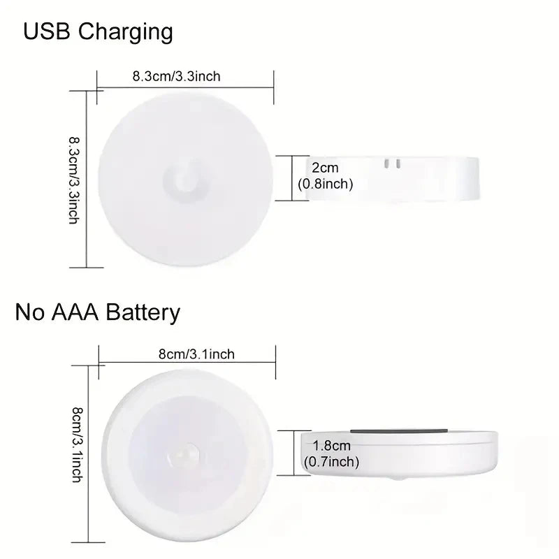 Motion Sensor Wireless Rechargeable Night Light