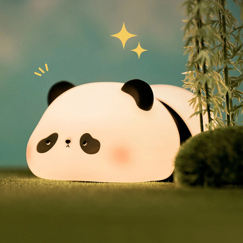 Panda Rechargeable Silicone Touch Night Light