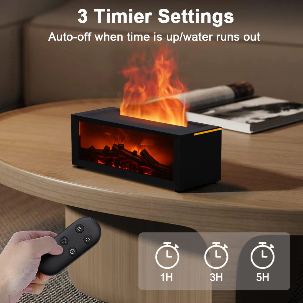 Flame LED Essential Oil Diffuser