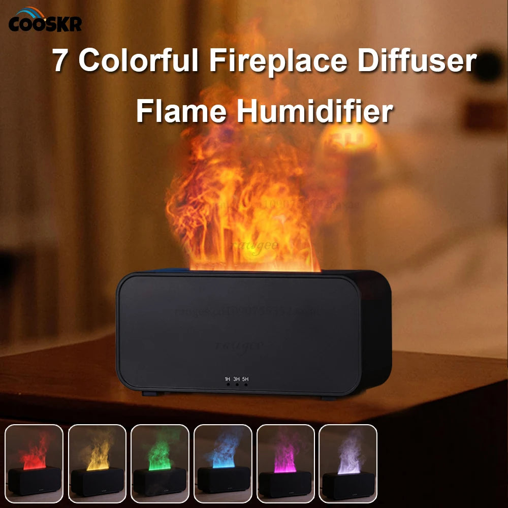 Mini Flame LED Air Humidifier