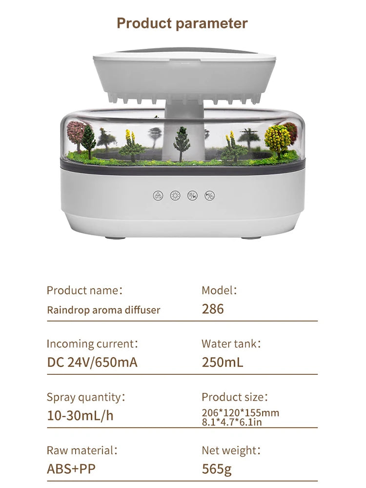 Rain Cloud Cool Mist Humidifier