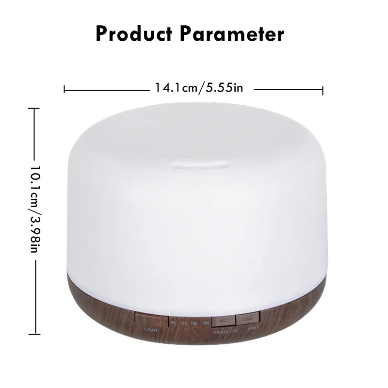 Mini Wood Grain USB Diffuser
