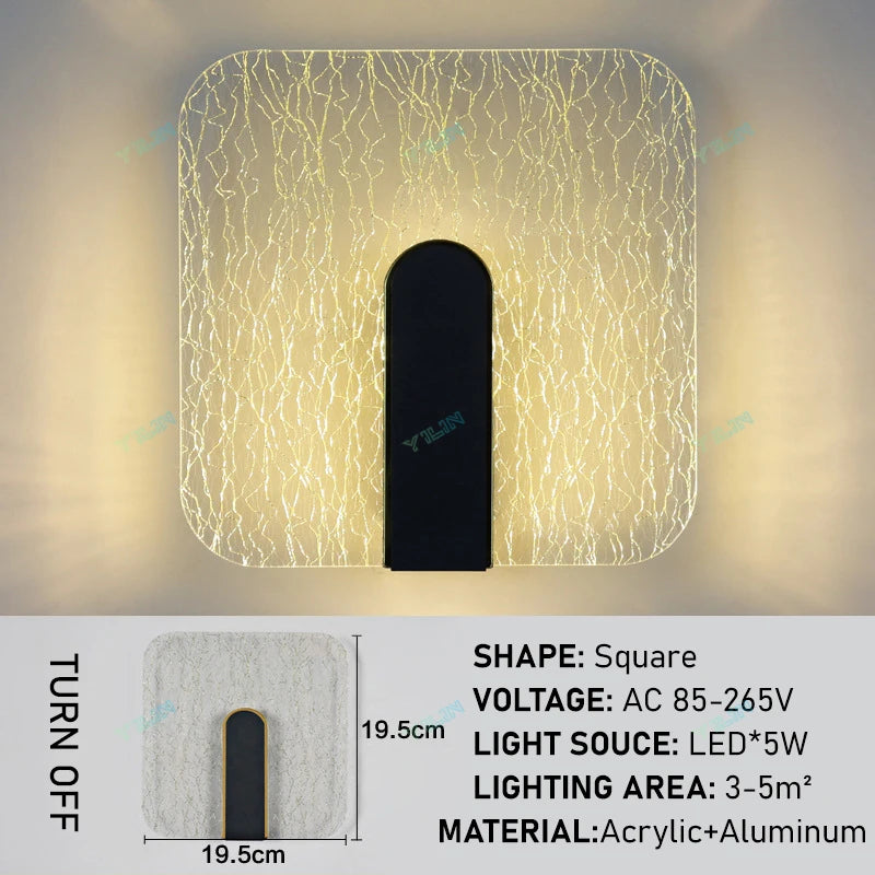 Modern Acrylic Nordic LED Wall Lamp
