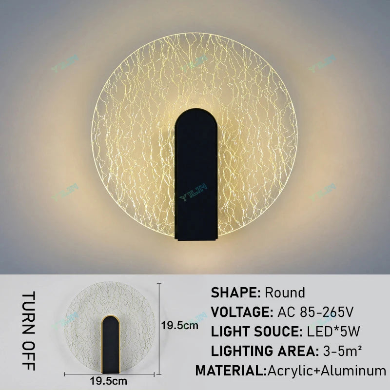 Modern Acrylic Nordic LED Wall Lamp