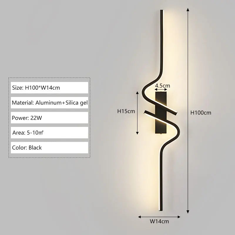Modern Up Down LED Wall Lamp