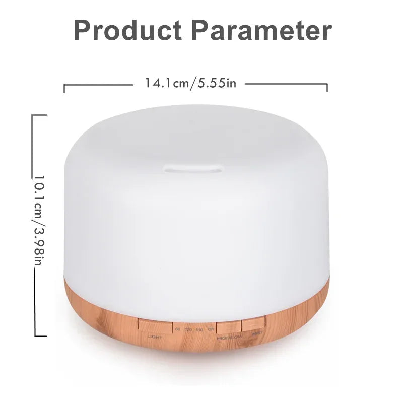 Mini Wood Grain USB Diffuser