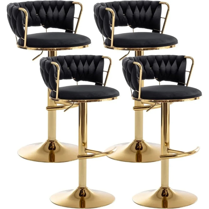 Luxury Gold Frame Bar Stool