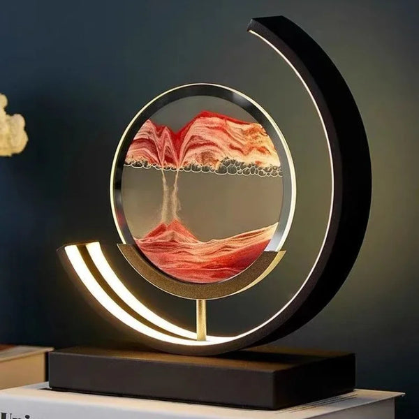 Unique Sand Painting Lamp