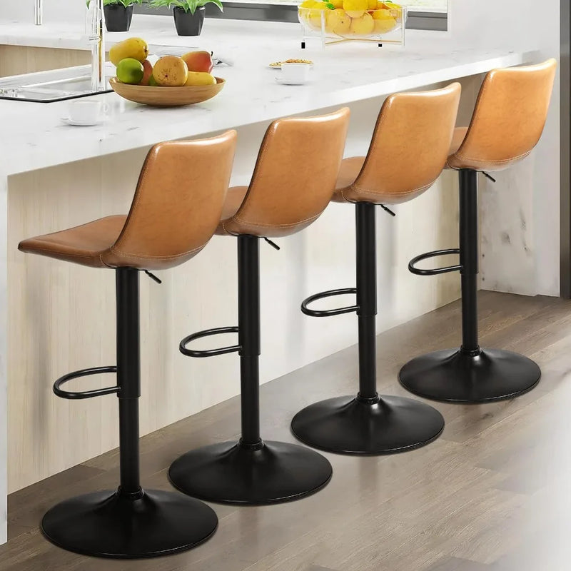 Plush Comfort Bar Stool Design