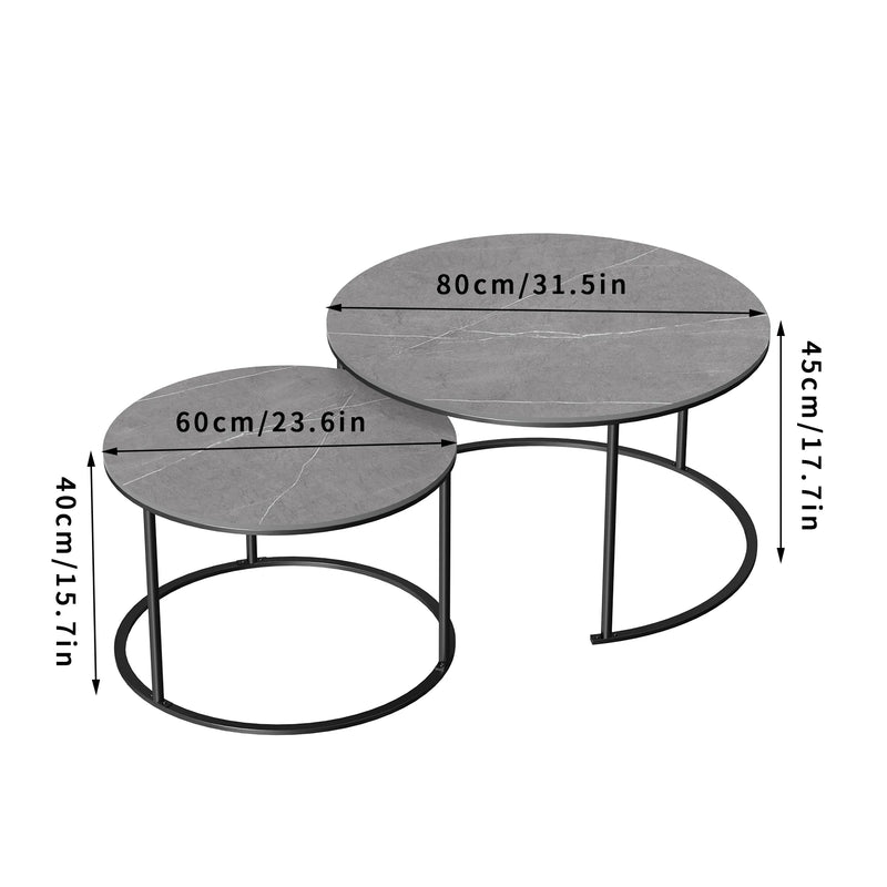 Elegance Coffee Table Duo