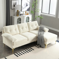 Plush Living Room Sofa