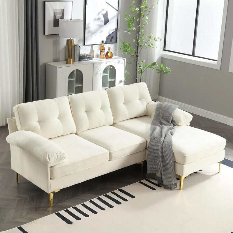 Plush Living Room Sofa