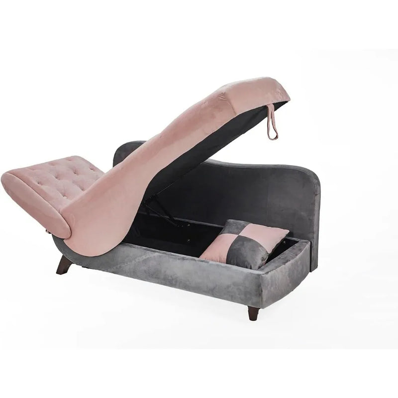 Space-Saving Storage Lounge Chair