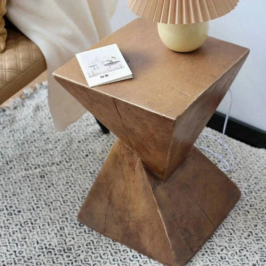 LuxStone Concrete Accent Table