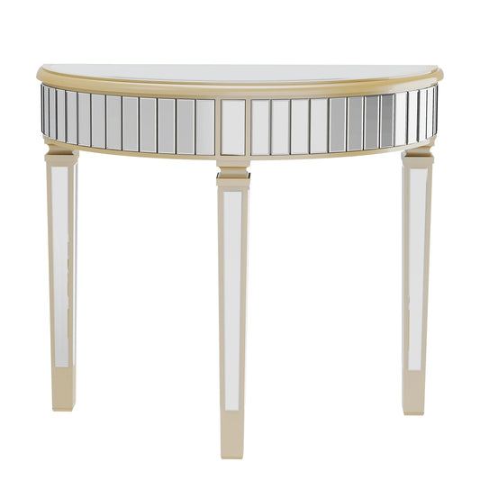 Celestia Luxe Mirrored Console Table