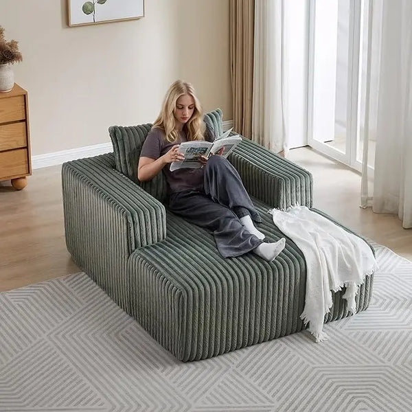 Lounge Chair with Ottoman