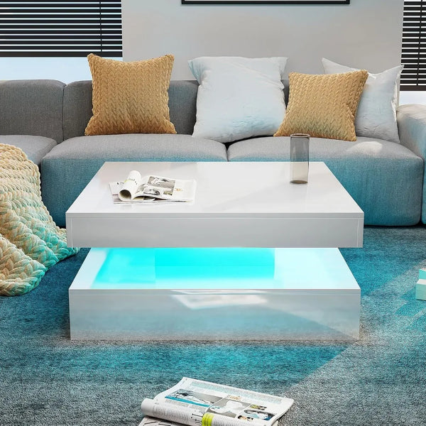 Coffee Table With Lights