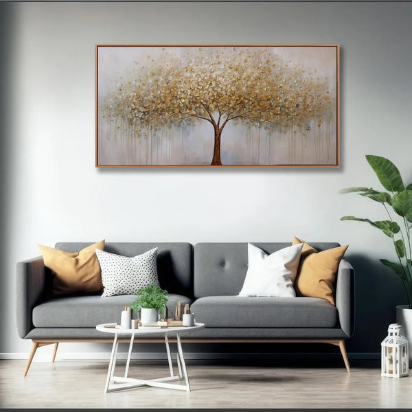 Gold Tree Canvas