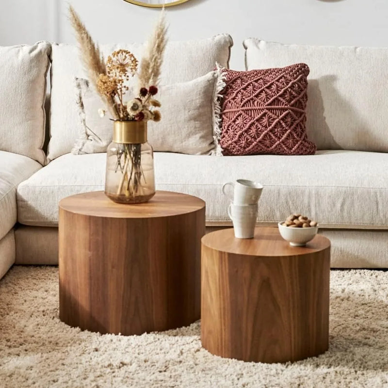 Walnut Whisper Nesting Tables