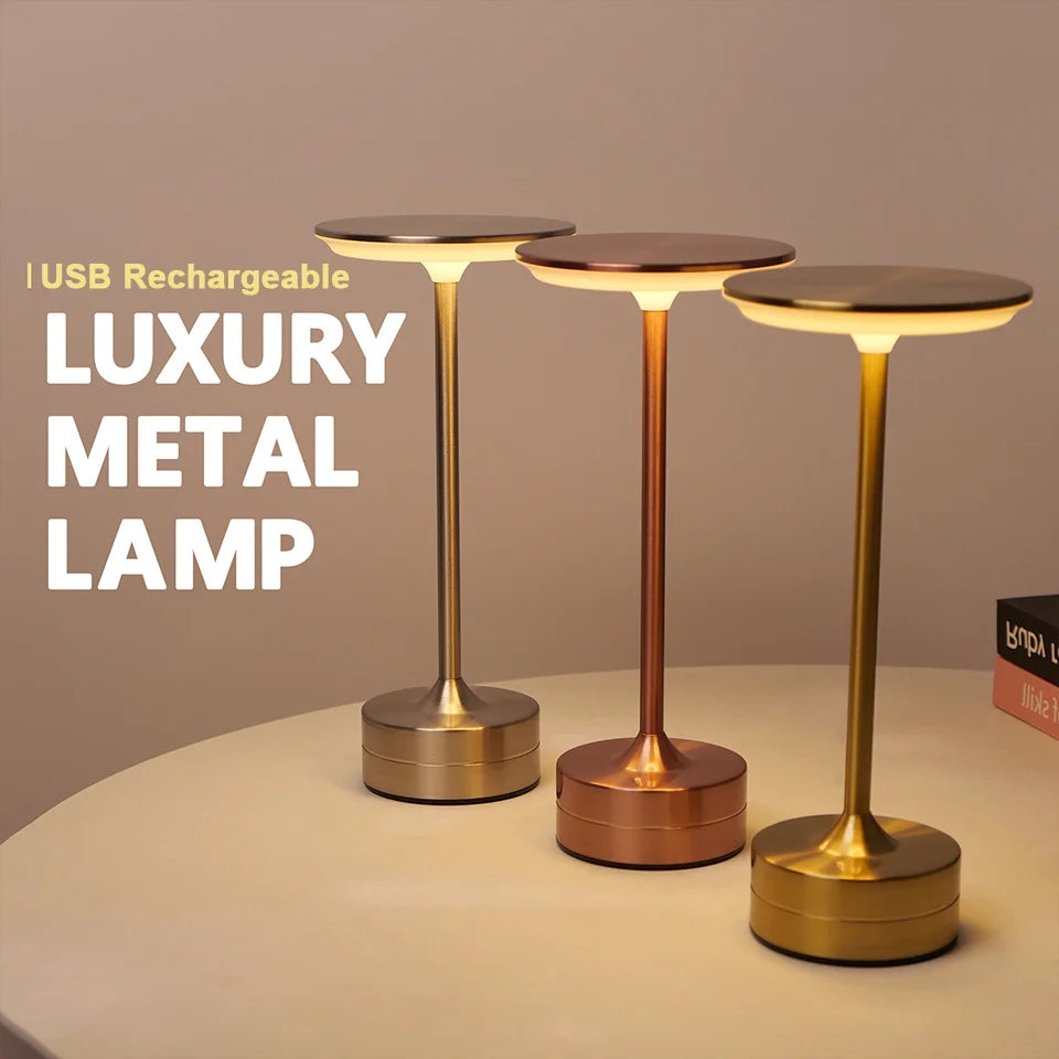 LED Touch Portable Rechargeable Night Lamp