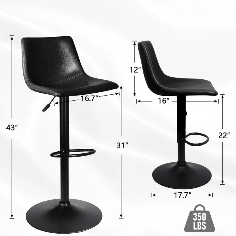 Designer Swivel Bar Stool Set