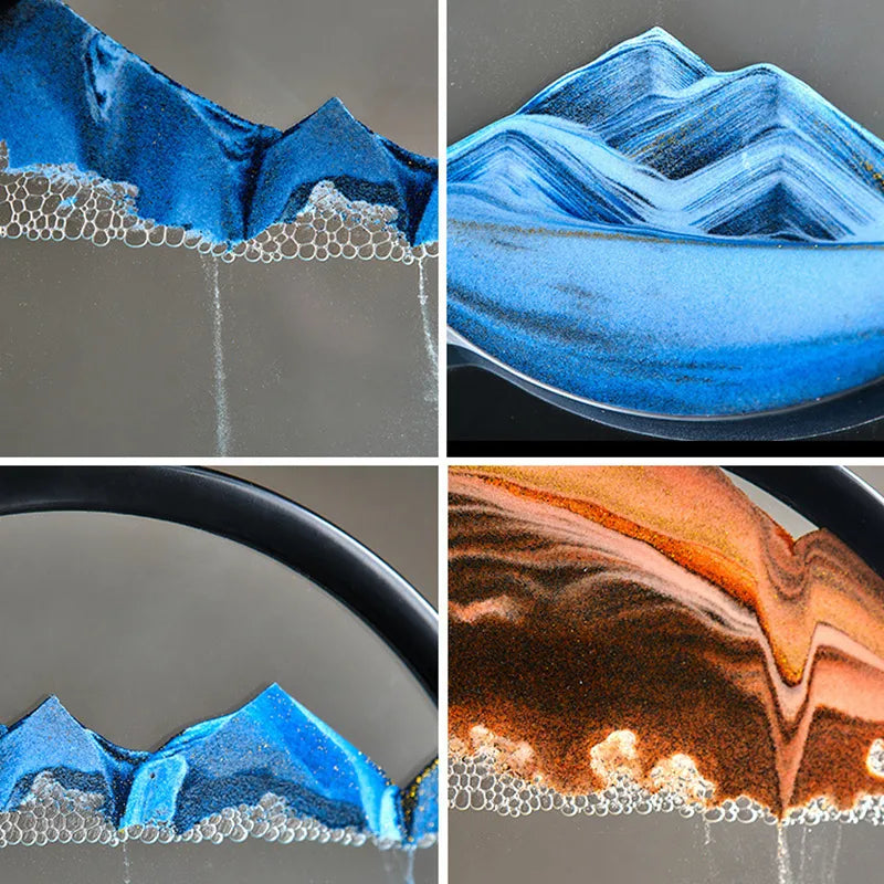 3D Sandglass Decor