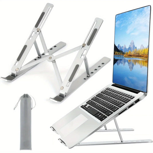 LiftDock™ — Foldable Aluminum Laptop Stand
