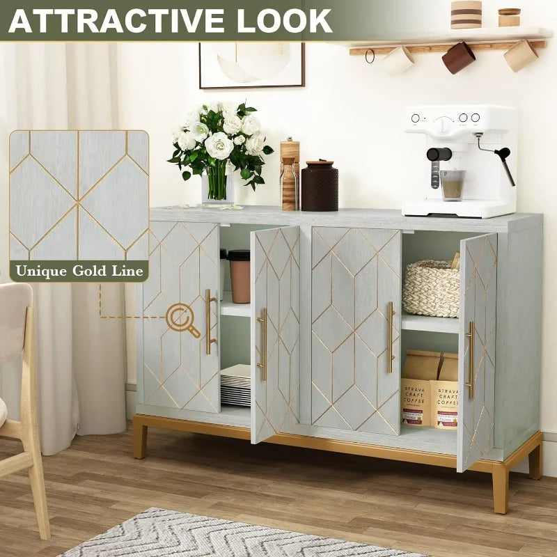 VersaStyle 48" Modern Storage Cabinet