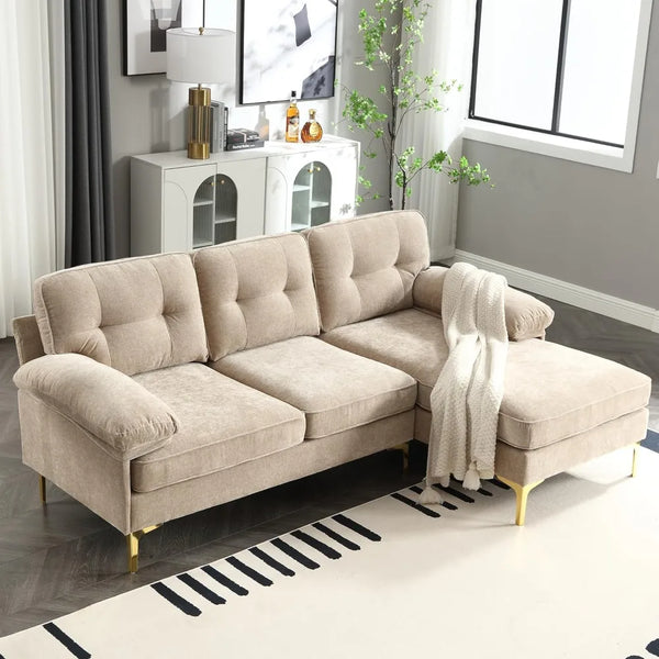 Chenille Sectional Sofa