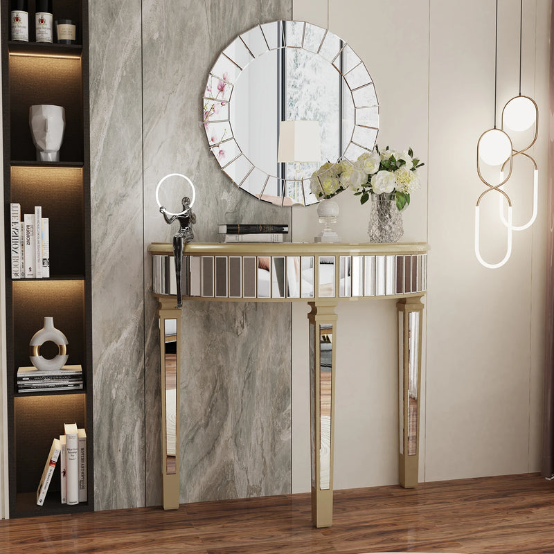 Mirrored Console Table