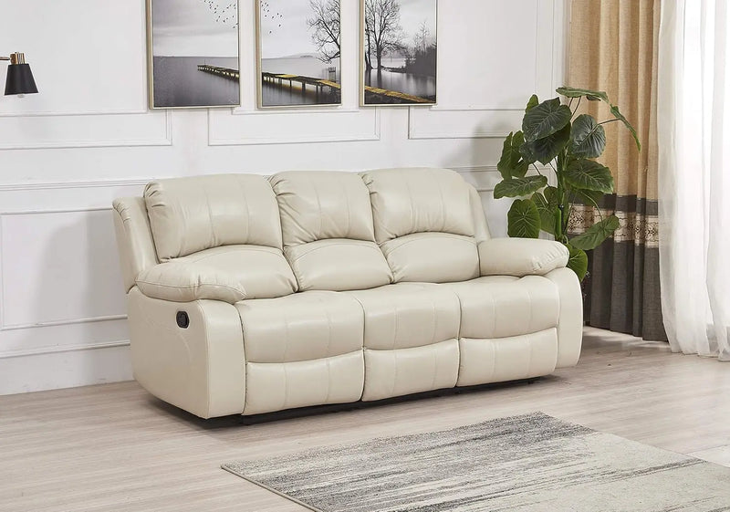 Elegant Beige Loveseat