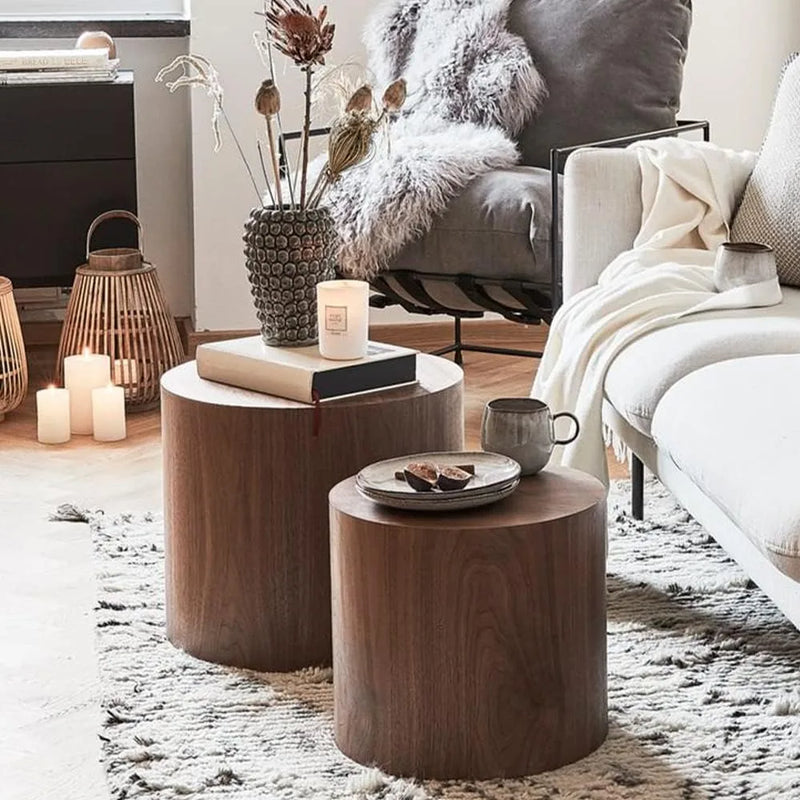 Walnut Whisper Nesting Tables