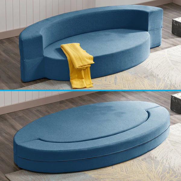 Modern Oval Folding Futon Design