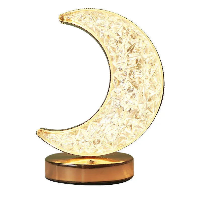 Crystal Touch Dimming Star Night Lamp