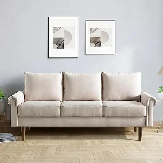 Suede Living Room Couch