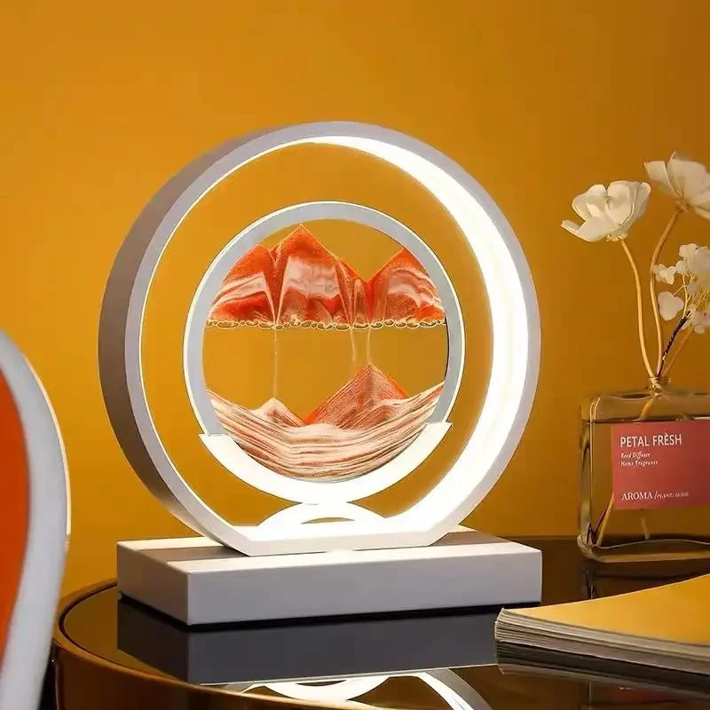 Unique Sand Painting Lamp