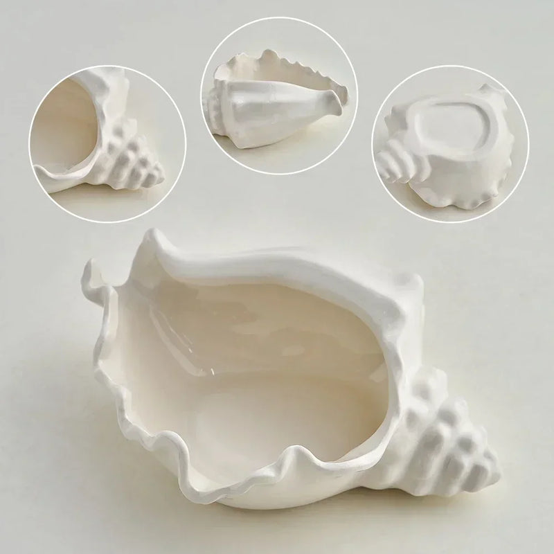 Aurelia Shell Ceramic Tray