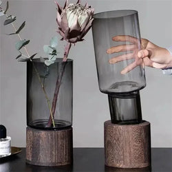 Elegant European Hydroponic Plant Vase